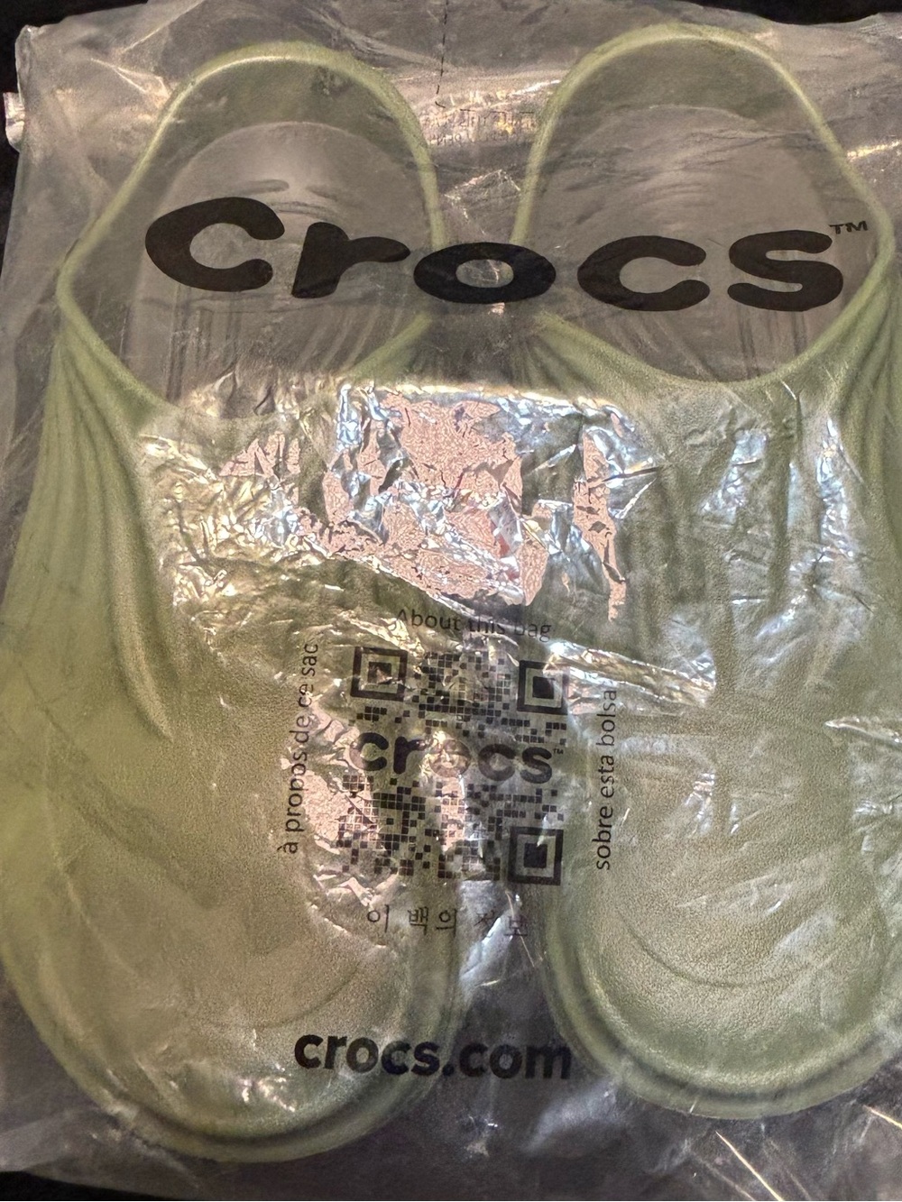 CROCS Slip-On Clog in Olive Green